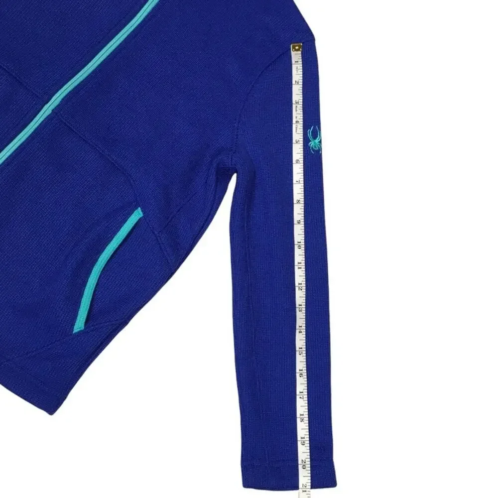 Spyder Endure Stryke Knit Jacket Full Zip Long Sleeve Mock Neck Knit Youth XL 18